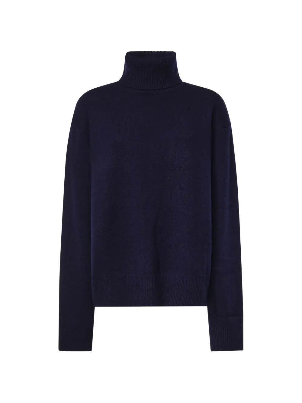The Frankie Shop Gala padded knit turtleneck - Bleu The Frankie Shop Gala padded knit turtleneck - Bleu