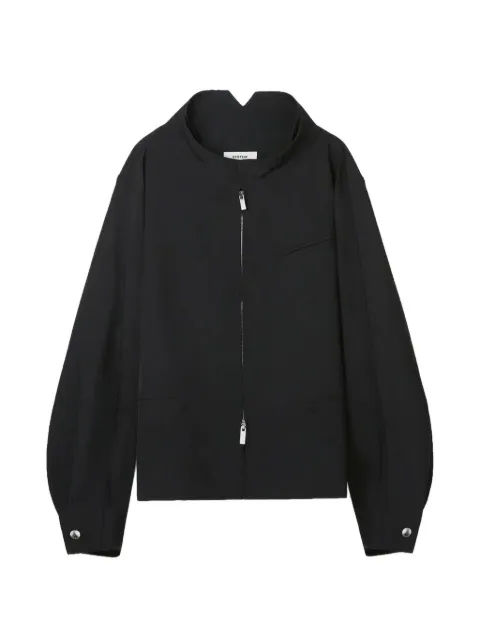 System two-way zip-up jacket