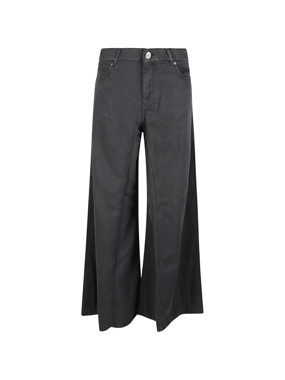 PINKO flared jeans with super-wide leg - Nero