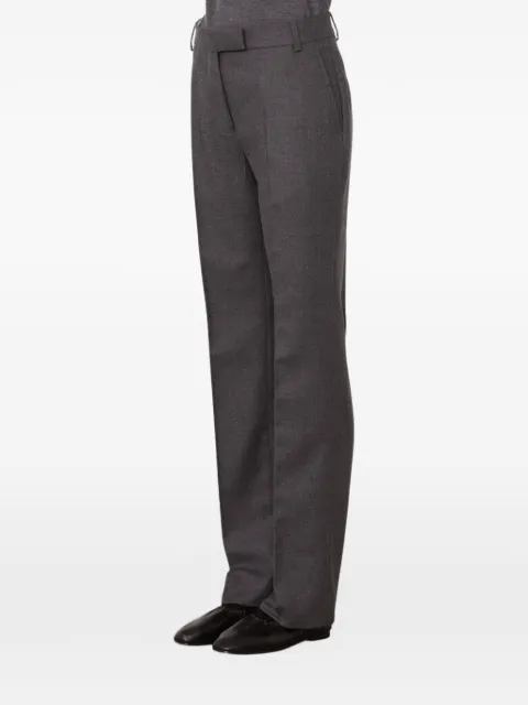Officine Generale Lenie pressed-crease straight-leg trousers