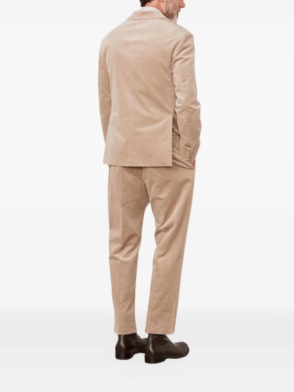 Officine Generale Michel corduroy blazer Beige