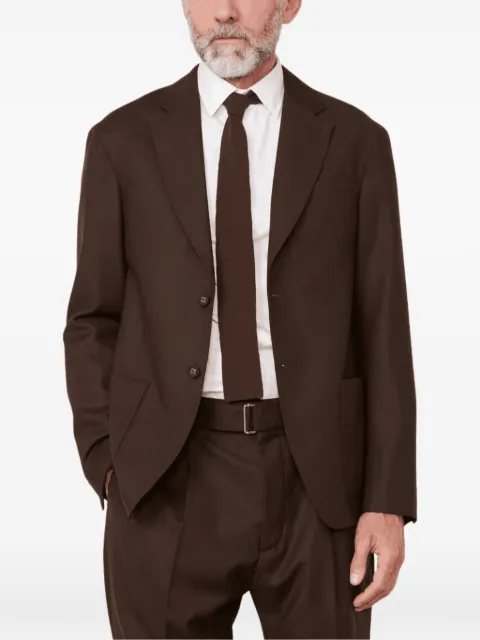Officine Generale Michael single-breasted notch-lapel blazer
