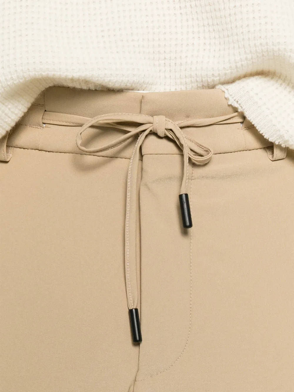Karl Lagerfeld Pace drawstring-waist trousers Beige