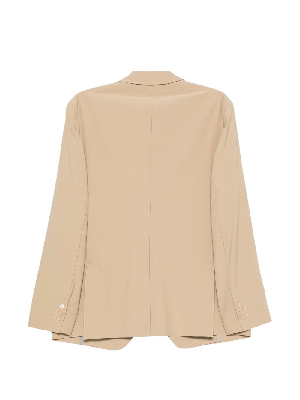 Karl Lagerfeld Smart notched-lapel single-breasted blazer Beige