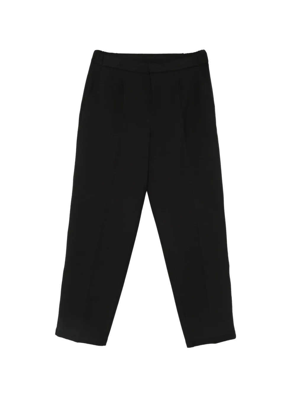 Karl Lagerfeld pleated-detail track pants - Schwarz