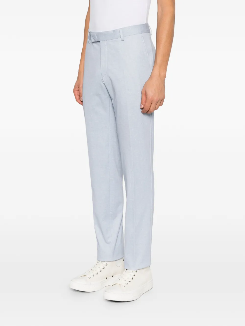 Karl Lagerfeld Road belt-loop trousers Blauw