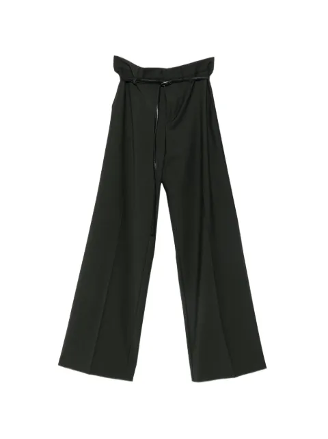 RAME belted pleated trousers