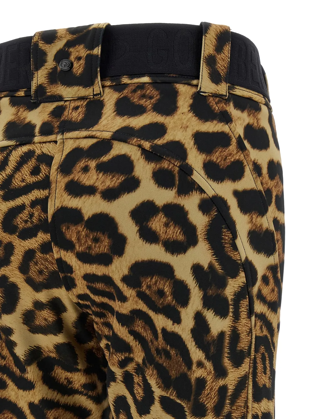 Goldbergh Minou leopard-print ski pants Beige