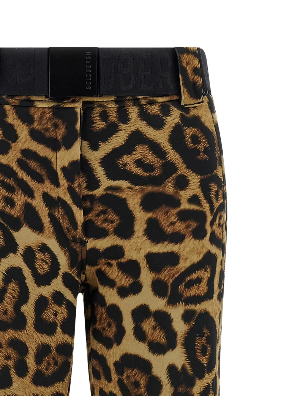 Goldbergh Minou leopard-print ski pants Beige