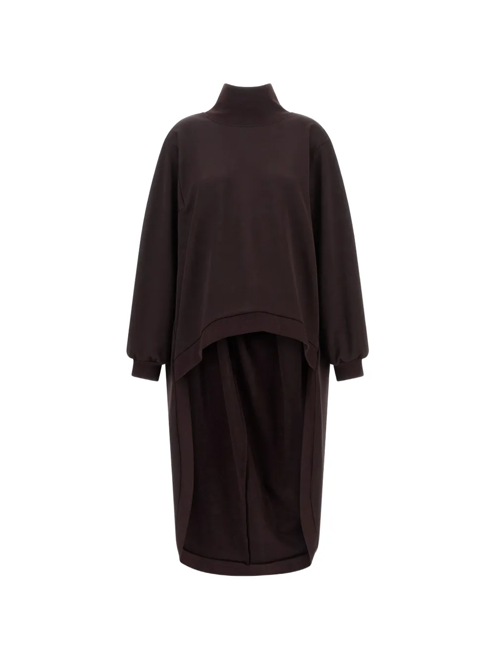 DI.LA3 PARI' Coda Lunga asymmetrical sweatshirt - Violett