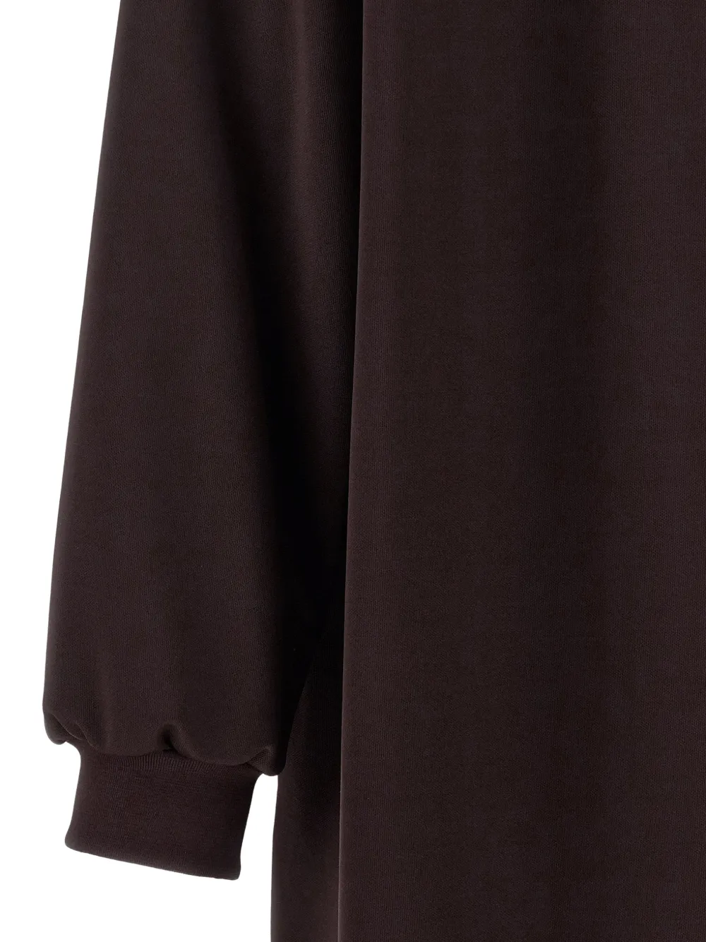 DI.LA3 PARI' Coda Lunga asymmetrical sweatshirt Paars