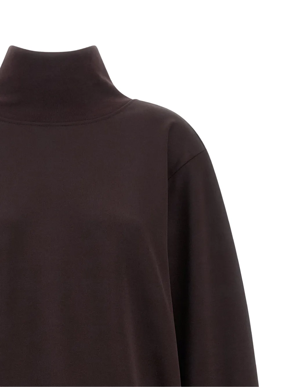 DI.LA3 PARI' Coda Lunga asymmetrical sweatshirt Paars