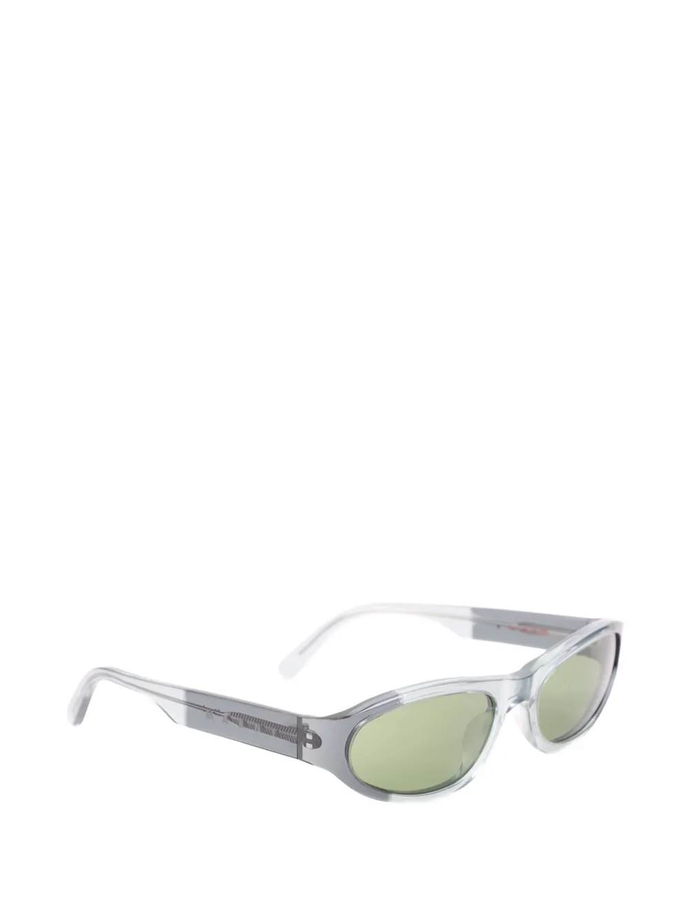 Marni Yozamei oval-frame sunglasses Grijs