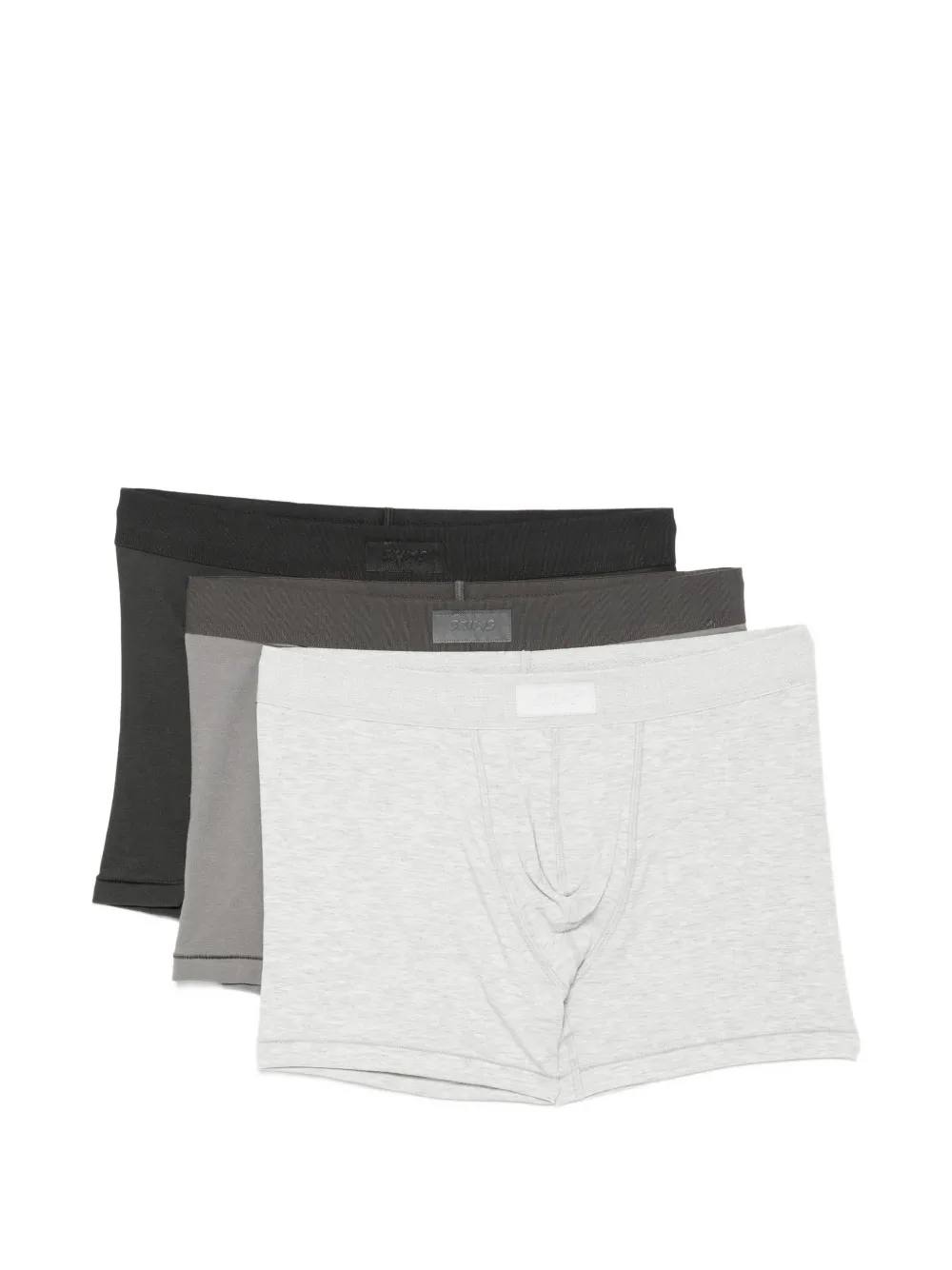 Skims Boxer con logo (3 pezzi) - Nero