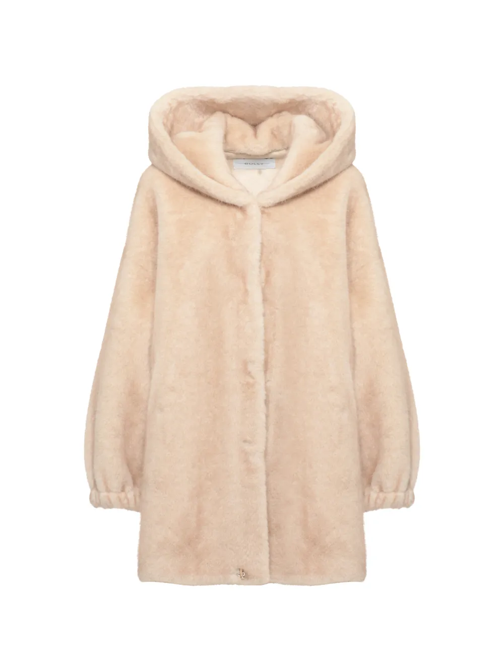 BULLY hooded faux-fur coat - Tons neutres BULLY hooded faux-fur coat - Tons neutres