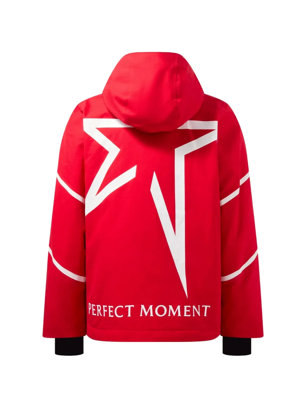 Perfect Moment Kids Qanuk star-print ski jacket Rood