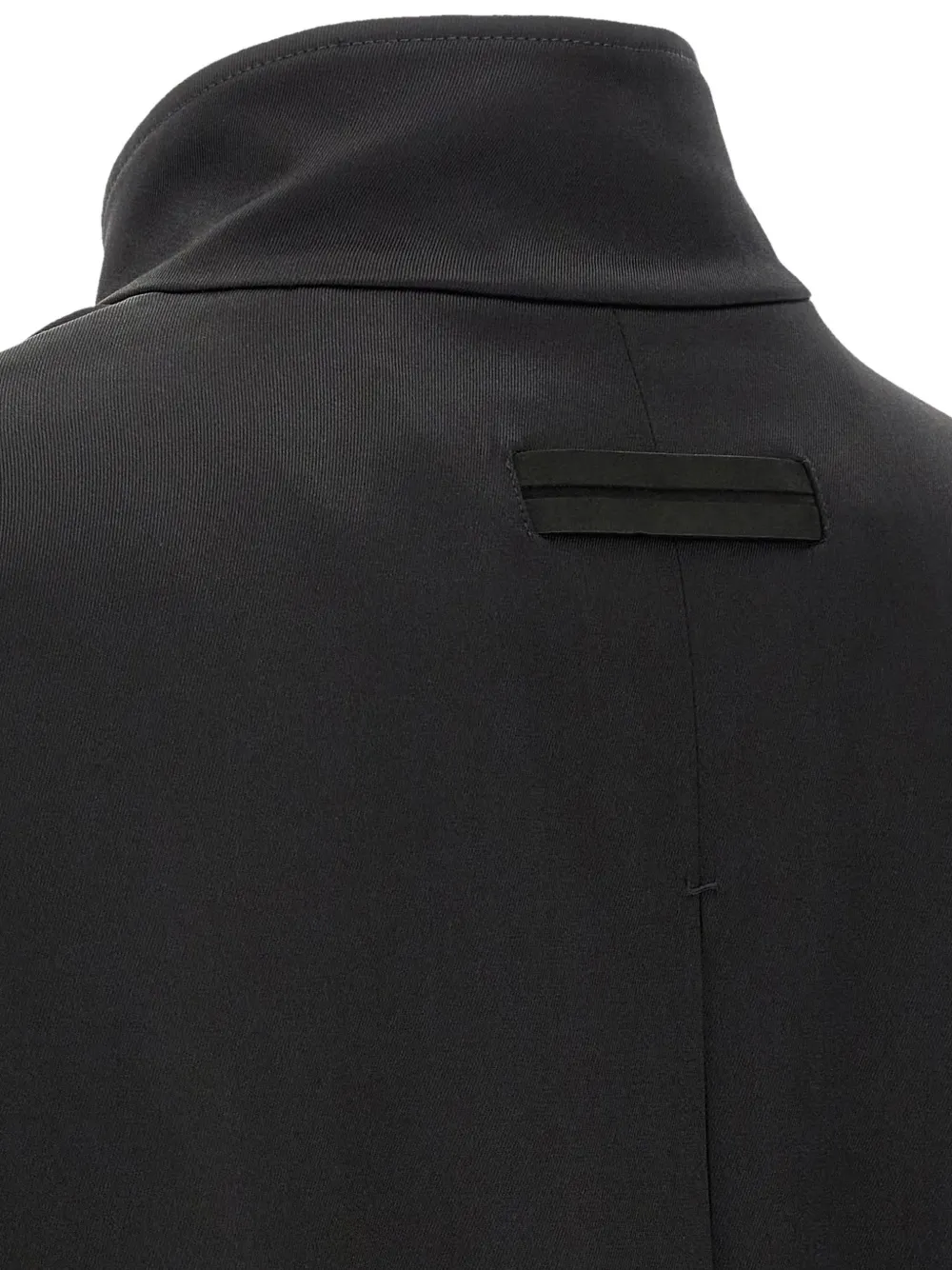 Zegna mulberry-silk 232 Road Brand Mark sweatshirt Zwart