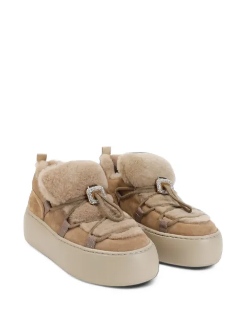 Roger Vivier Viv' Up shearling sneakers