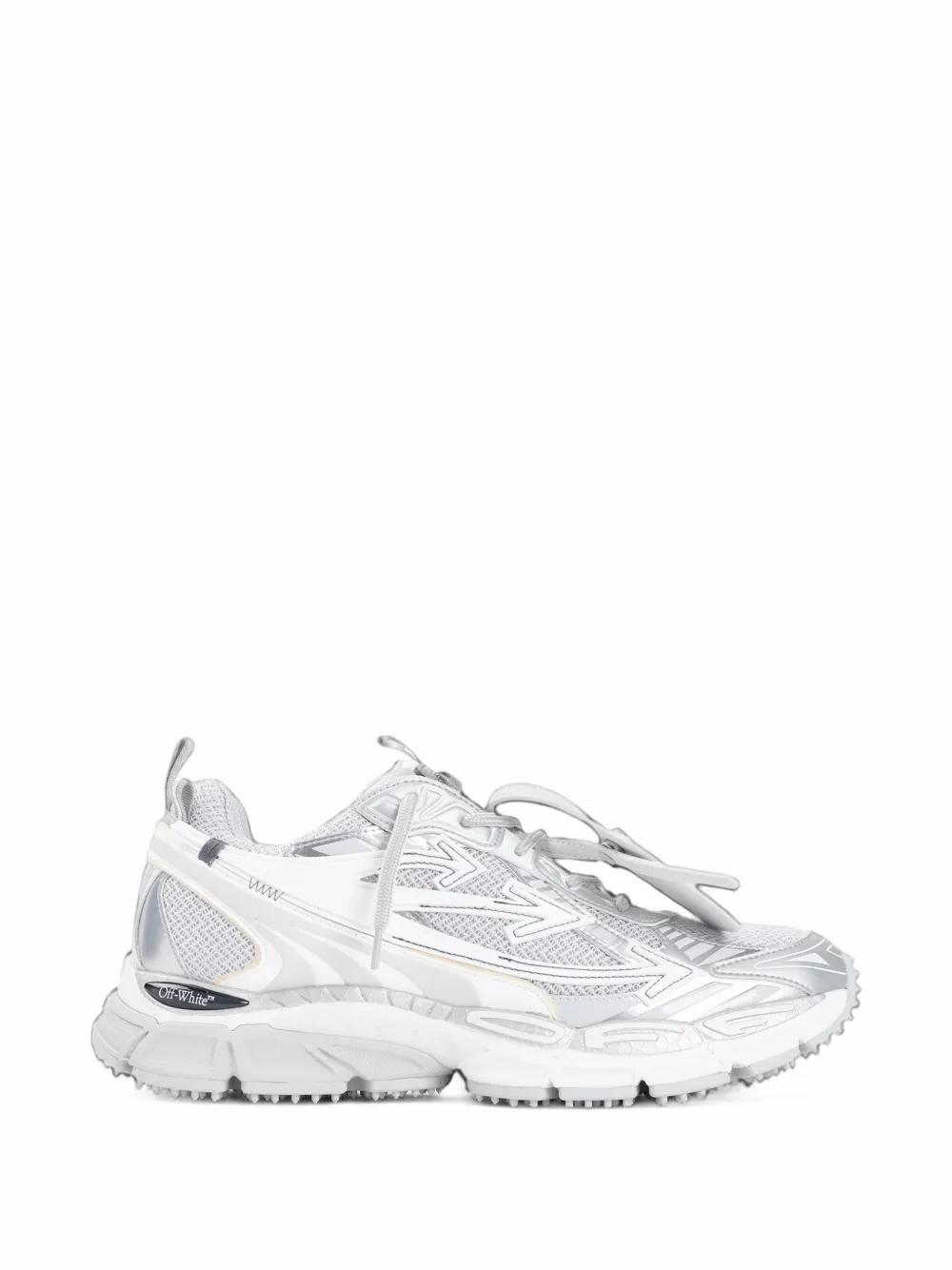Off-White Be Right Back lace-up sneakers - Grey