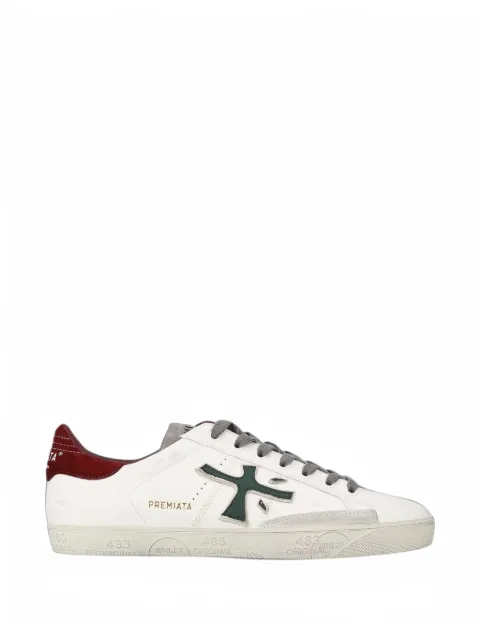 Premiata Steven 7631 logo-patch sneakers