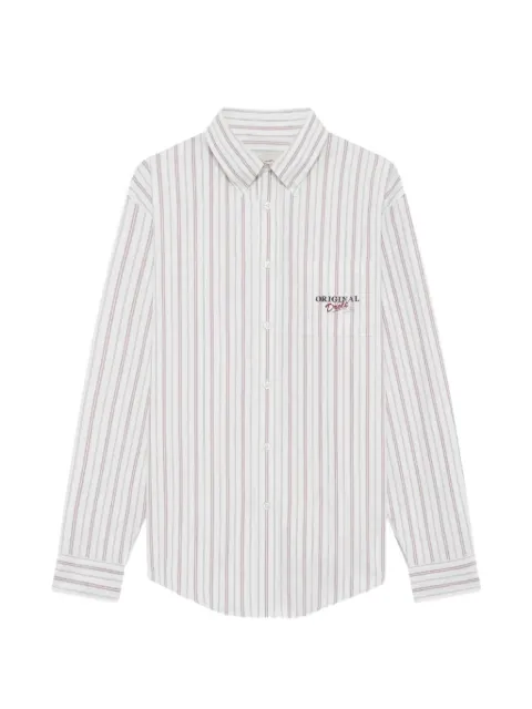 Drôle De Monsieur striped long-sleeve shirt