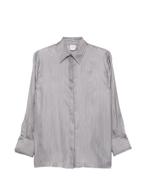 Caliban vertical-stripe shirt