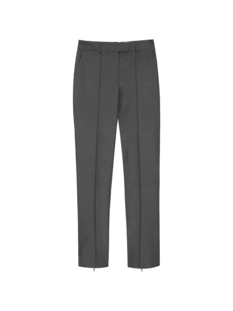 Vera Wang Iowa zip-detail trousers