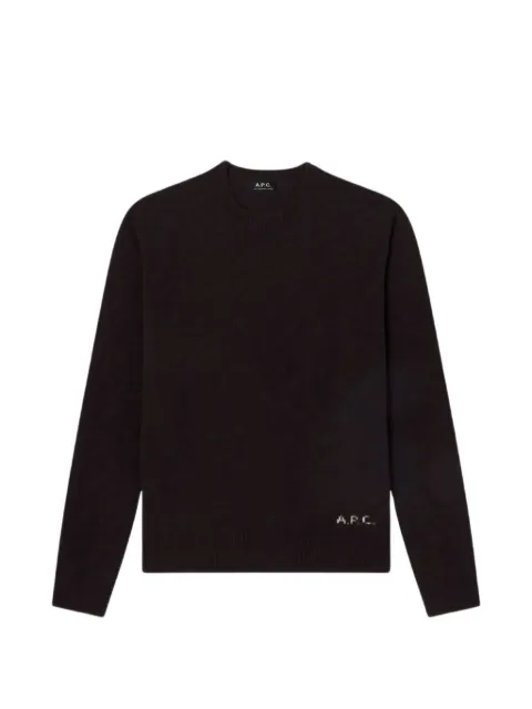 A.P.C. loose-fit wool sweater
