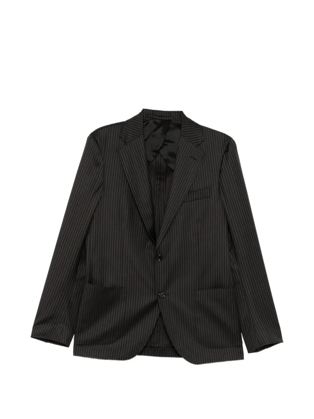 Lardini pinstripe-pattern suit | Black | Image 1
