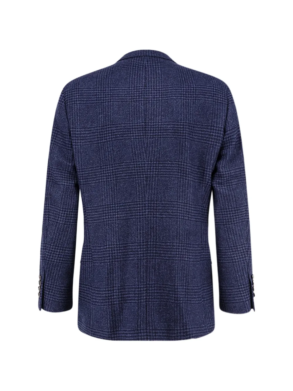 Brunello Cucinelli Prince of Wales suit Blauw