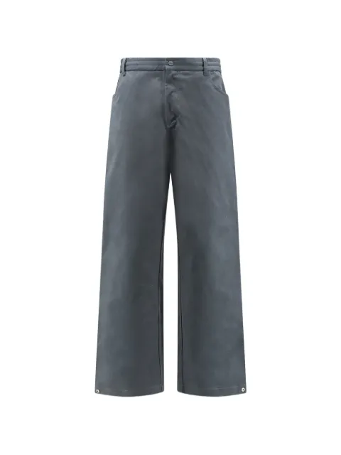 Laminar straight-leg trousers