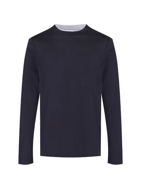 Brunello Cucinelli long-sleeved crew-neck T-shirt