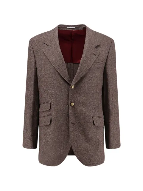 Brunello Cucinelli notch-lapel wool blazer