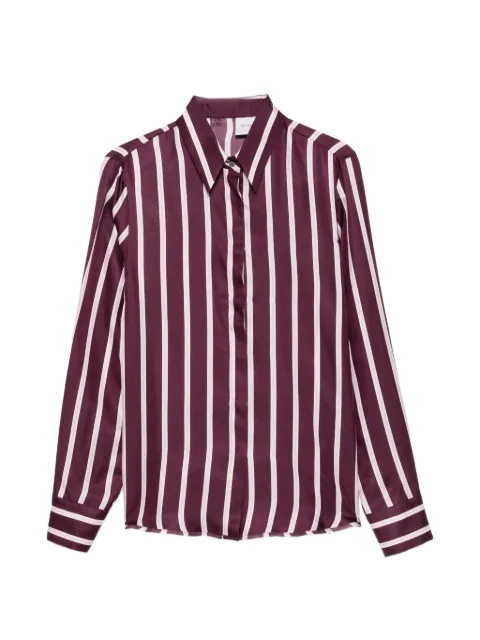 Caliban vertical-stripe shirt