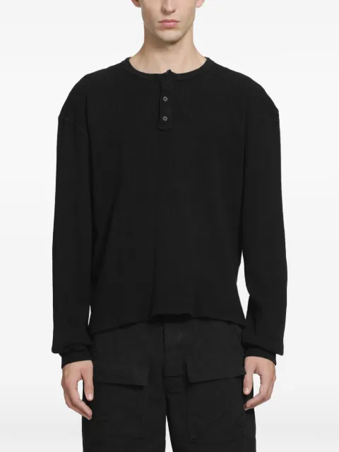 ALEXANDER DIGENOVA thermal henley t-shirt