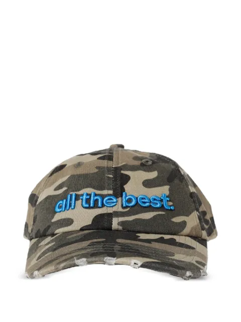 DAGGER ATB camo-print distressed cap