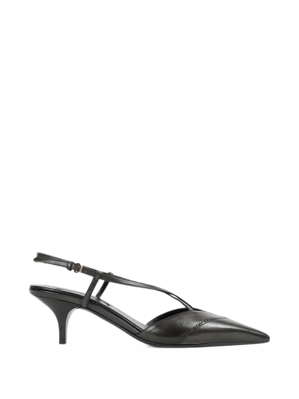 Miu Miu pointed-toe slingback pumps - Nero
