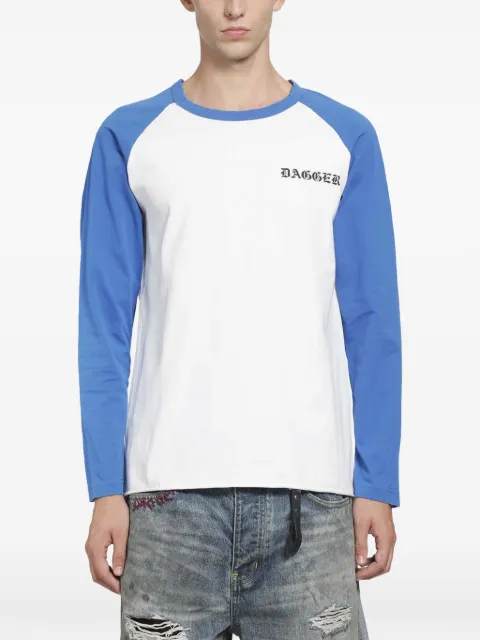 DAGGER ATB logo-print raglan-sleeve t-shirt