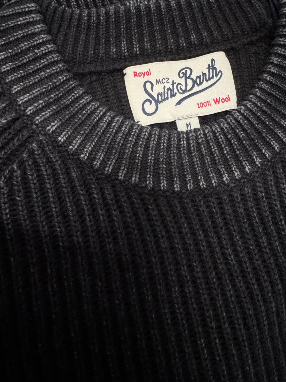 MC2 Saint Barth crew-neck sweater Zwart