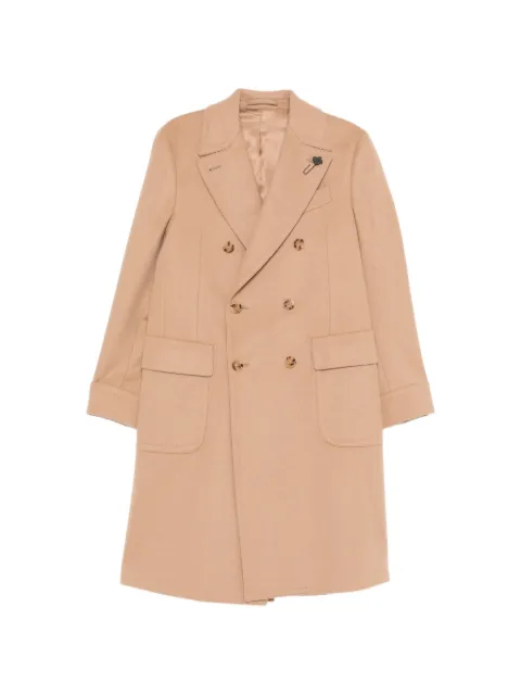 Lardini double-breasted coat