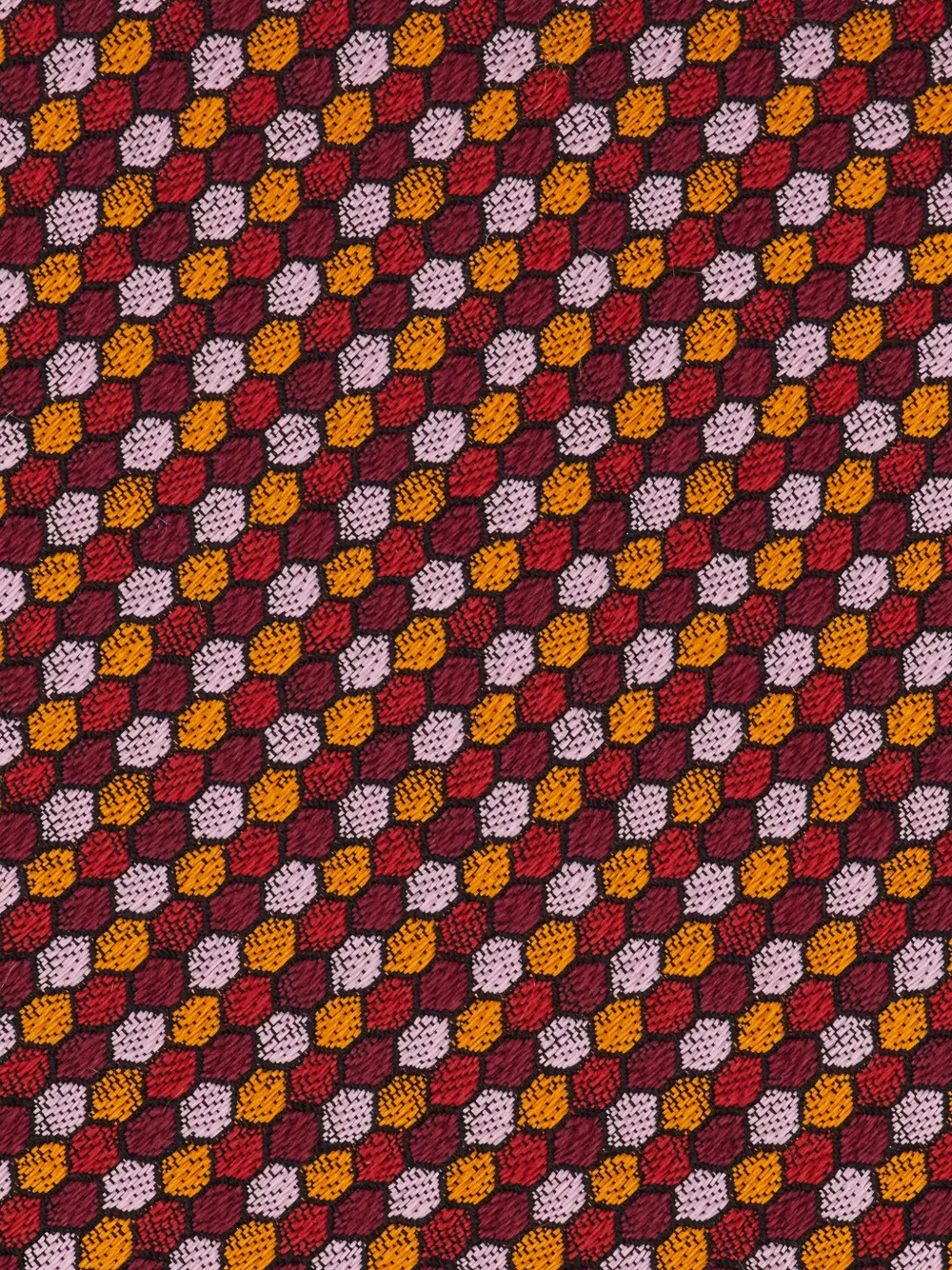 Ferragamo Murrina-print jacquard tie Rood