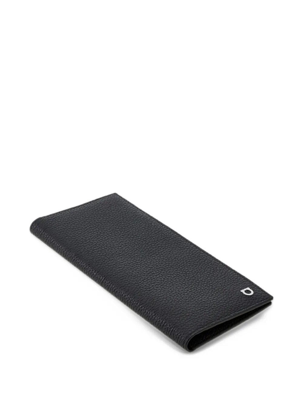Ferragamo Gancini breast pocket wallet Zwart