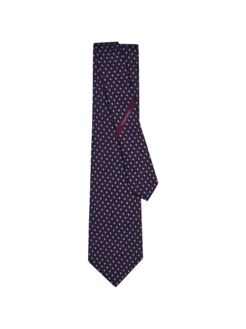Ferragamo jacquard tie - infinite inspirations