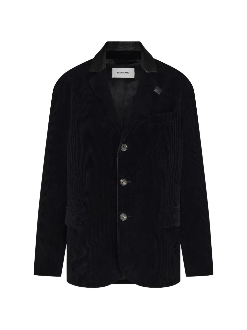 Ferragamo corduroy blazer - Black