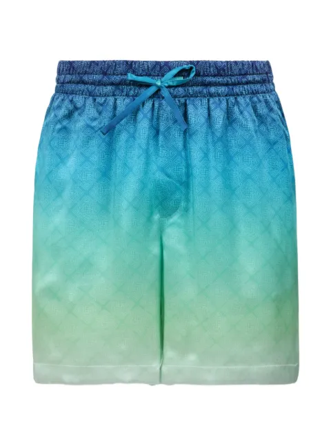 Casablanca monogram-pattern shorts