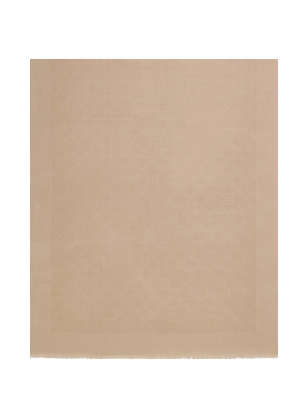 Ferragamo Gancini shawl Beige