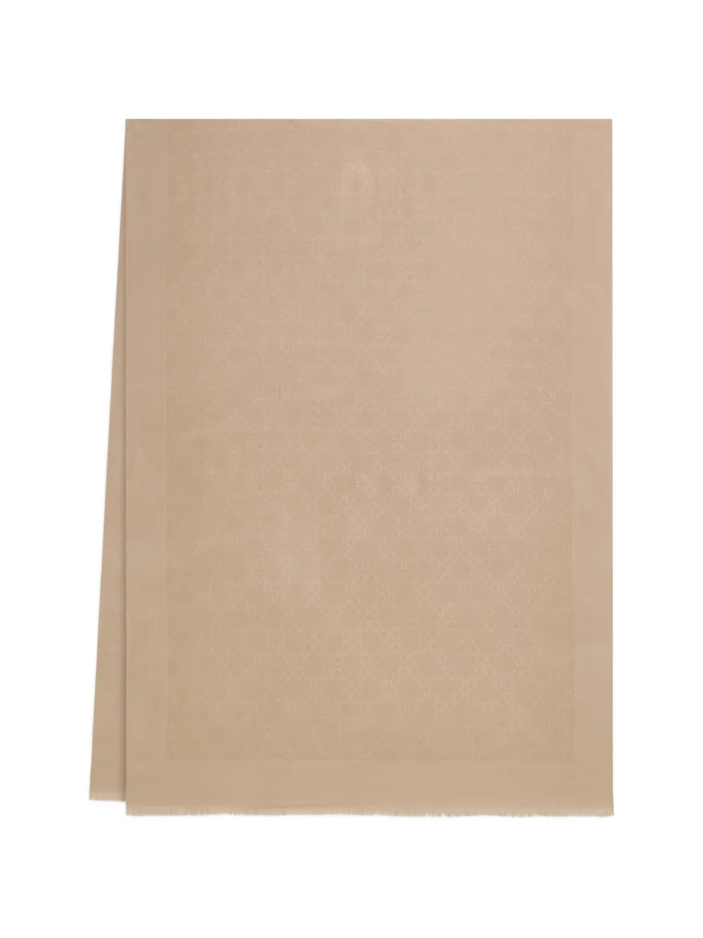 Ferragamo Gancini shawl Beige