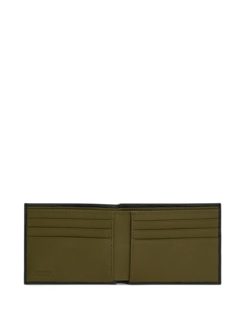 Ferragamo Gancini wallet Zwart