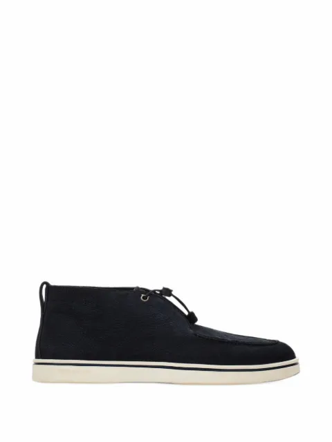 Ferragamo leather desert boots