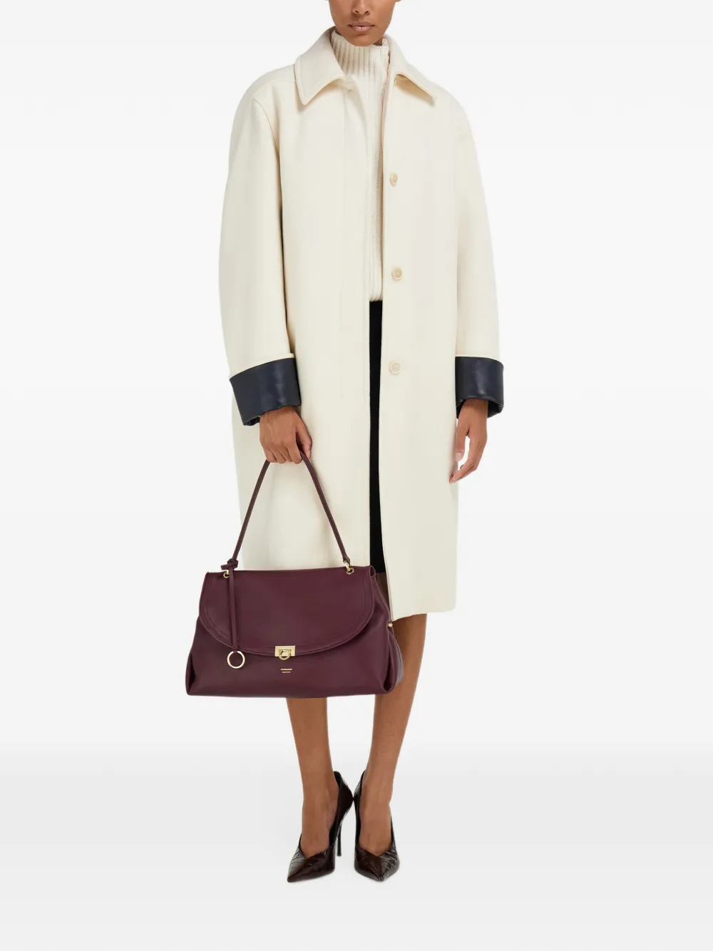 Ferragamo Sofia 2026 shoulder bag (L) Paars